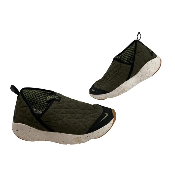 Nike Green Quilted Athletic SneakersSize 12 - Men's Footwear
